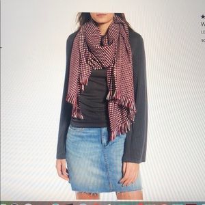 Leith Waffle Grid Oblong Scarf
